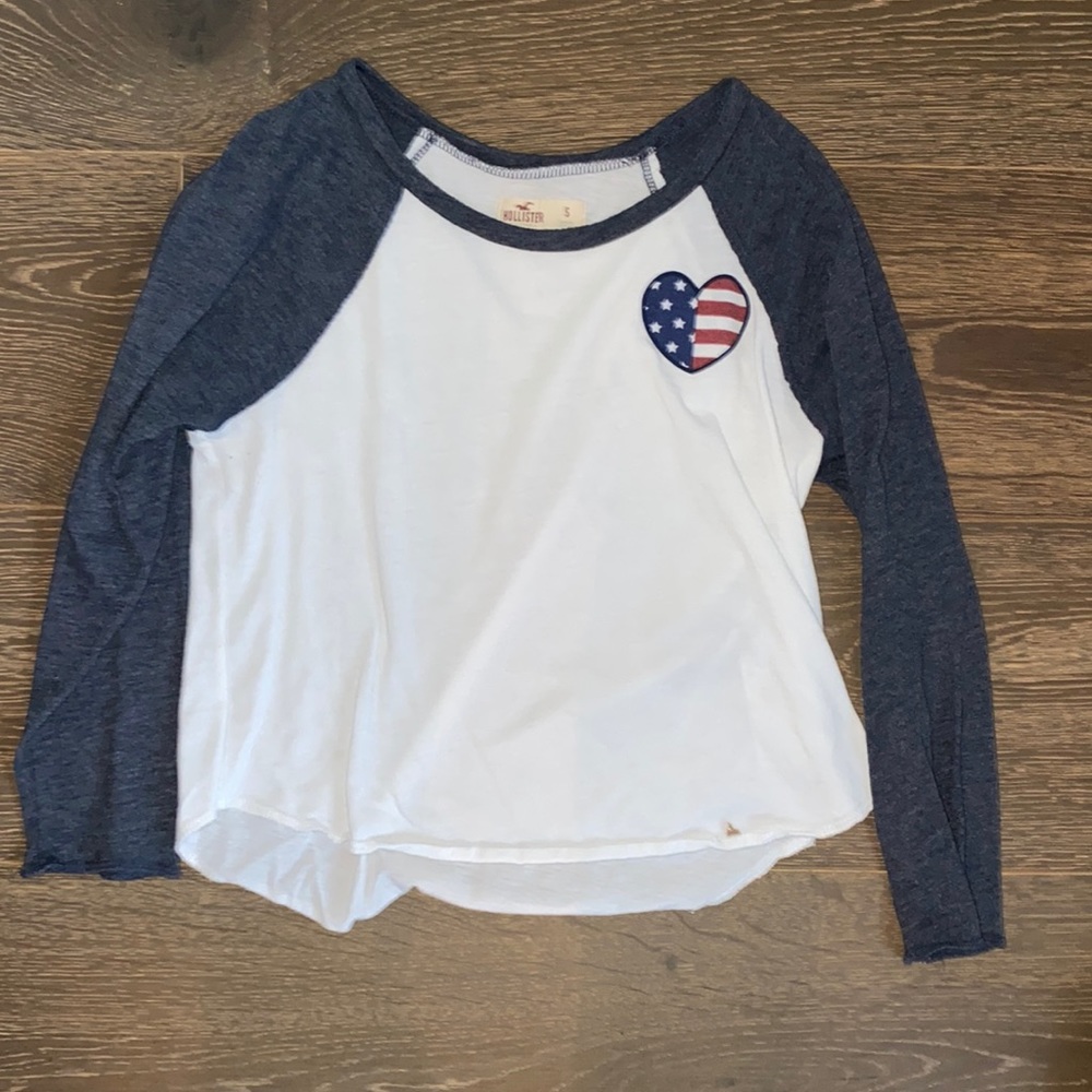 Cropped Hollister long sleeve